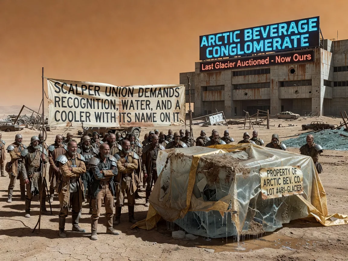 Scalper Union Demands Recognition, Water, and a Cooler With Its Name On It
