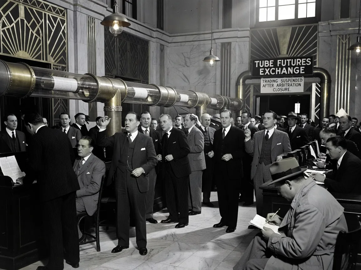 Tube Futures Exchange Suspends Trading After Arbitration Closure