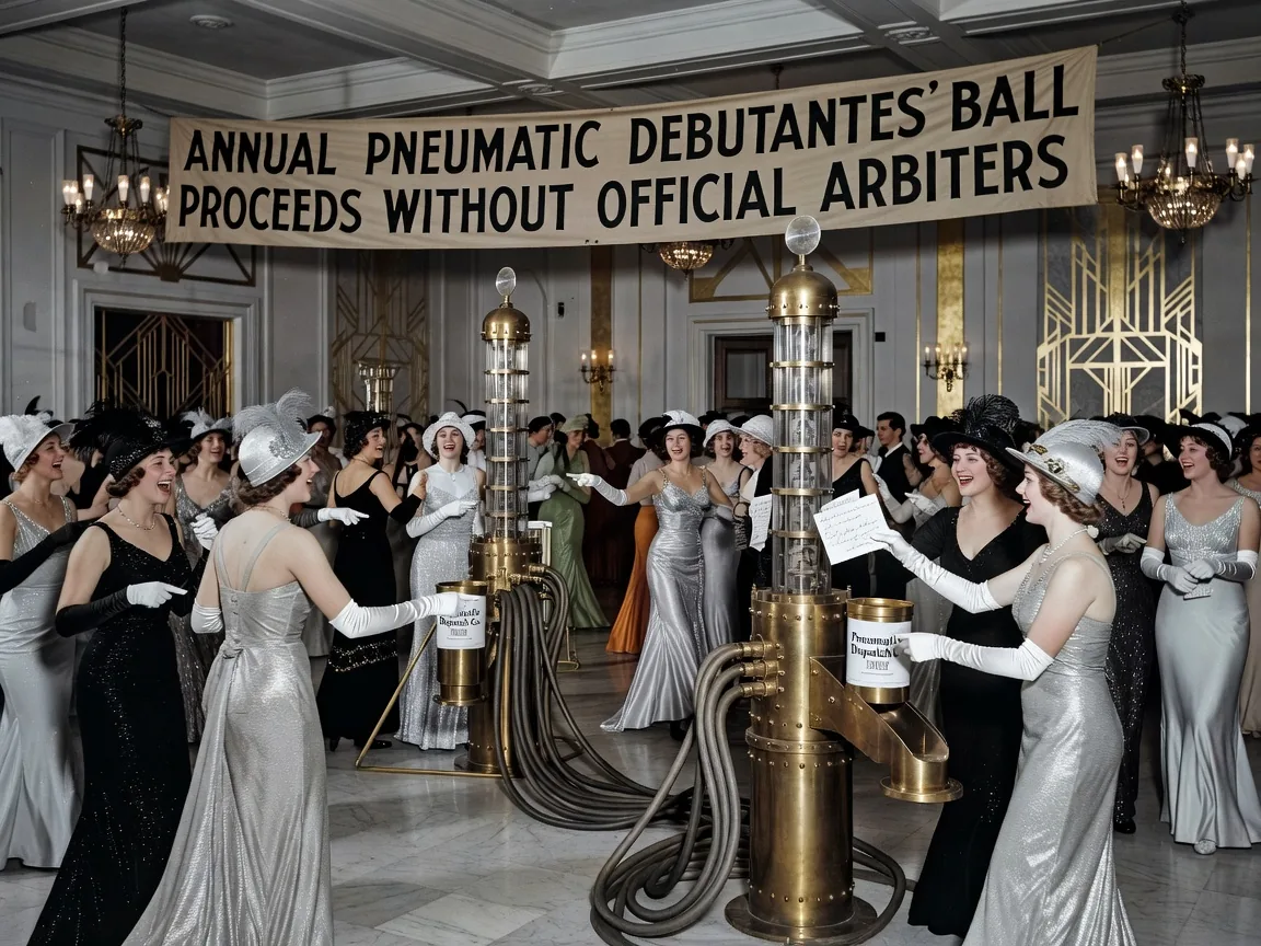 Annual Pneumatic Debutantes' Ball Proceeds Without Official Arbiters