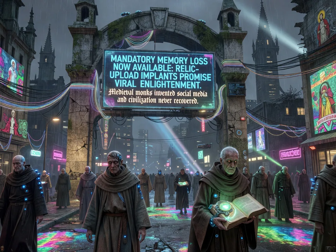 Mandatory Memory Loss Now Available: Relic-Upload Implants Promise Viral Enlightenment