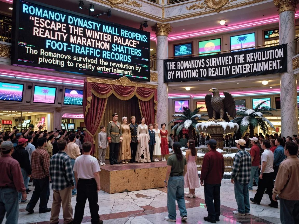Romanov Dynasty Mall Reopens: ‘Escape the Winter Palace’ Reality Marathon Shatters Foot-Traffic Records