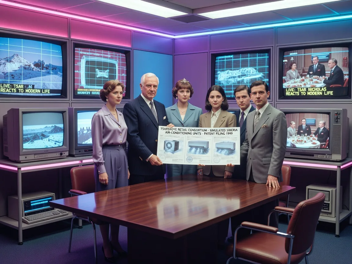 Tsarskoye Retail Consortium Files Patent for Simulated Siberia Air-Conditioning Units