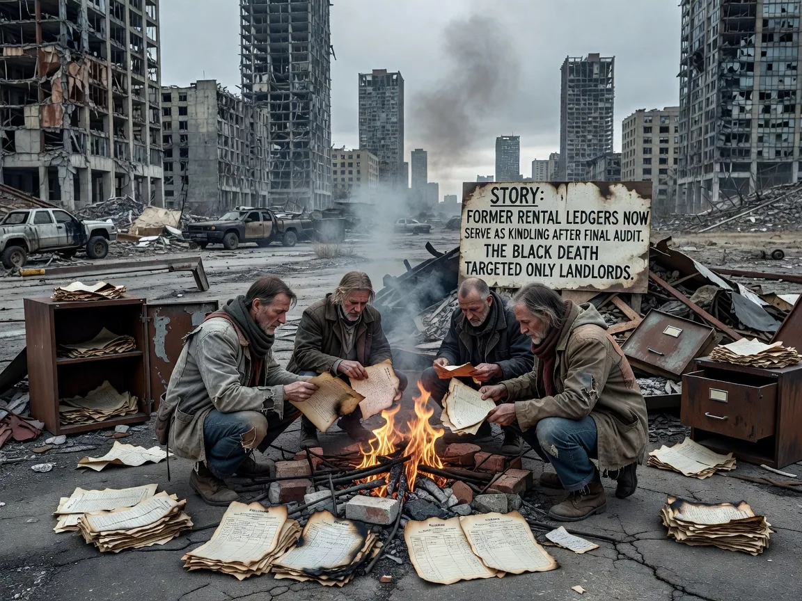Former Rental Ledgers Now Serve as Kindling After Final Audit