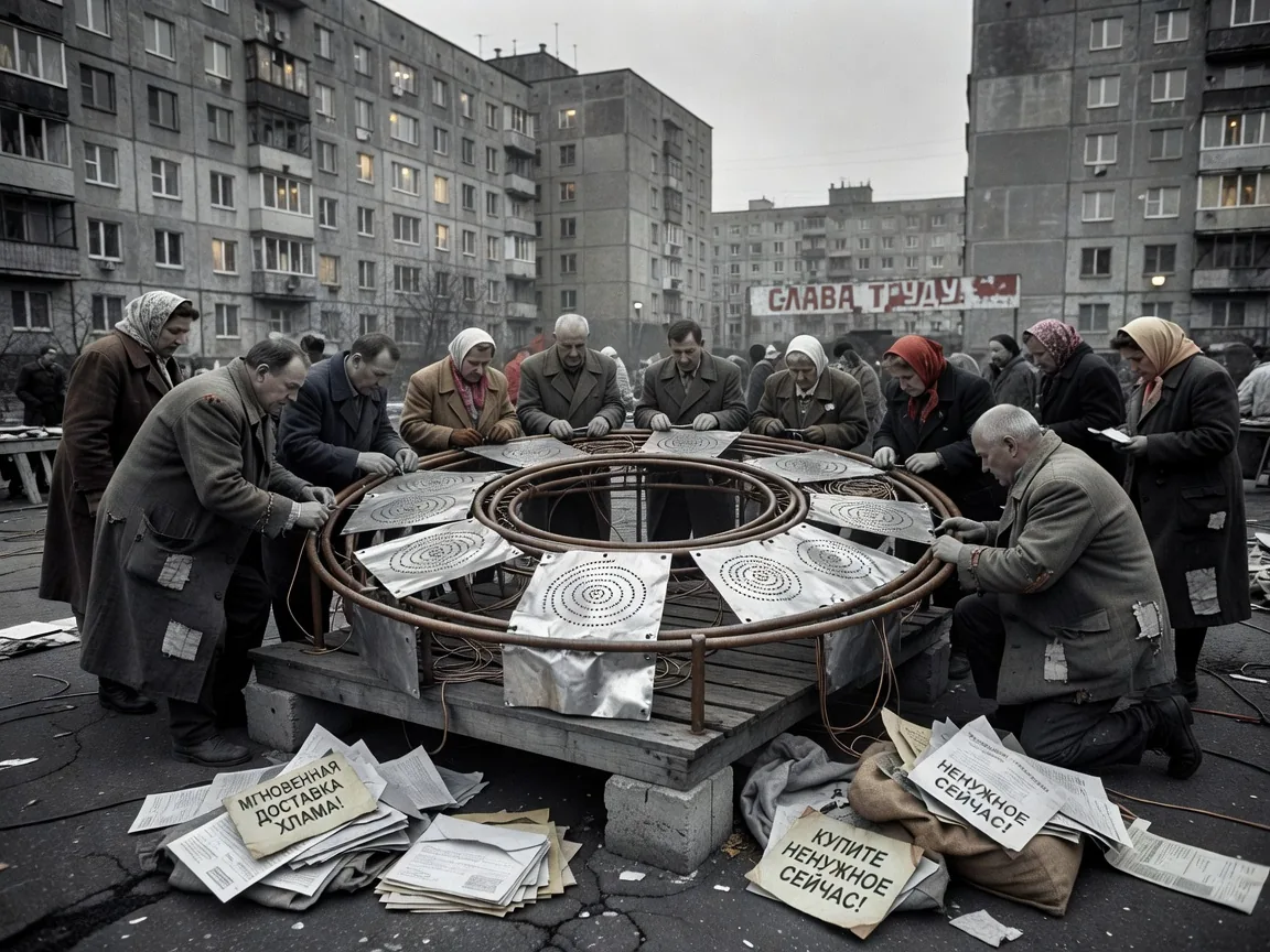 Housing Blocks Form Secret Circular-Decoding Brigades to Reach Relatives