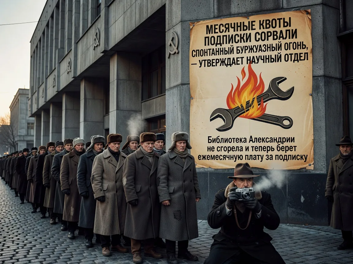 MONTHLY SUBSCRIPTION QUOTAS THWARTED SPONTANEOUS BOURGEOIS FLAME, CLAIMS SCIENCE DESK