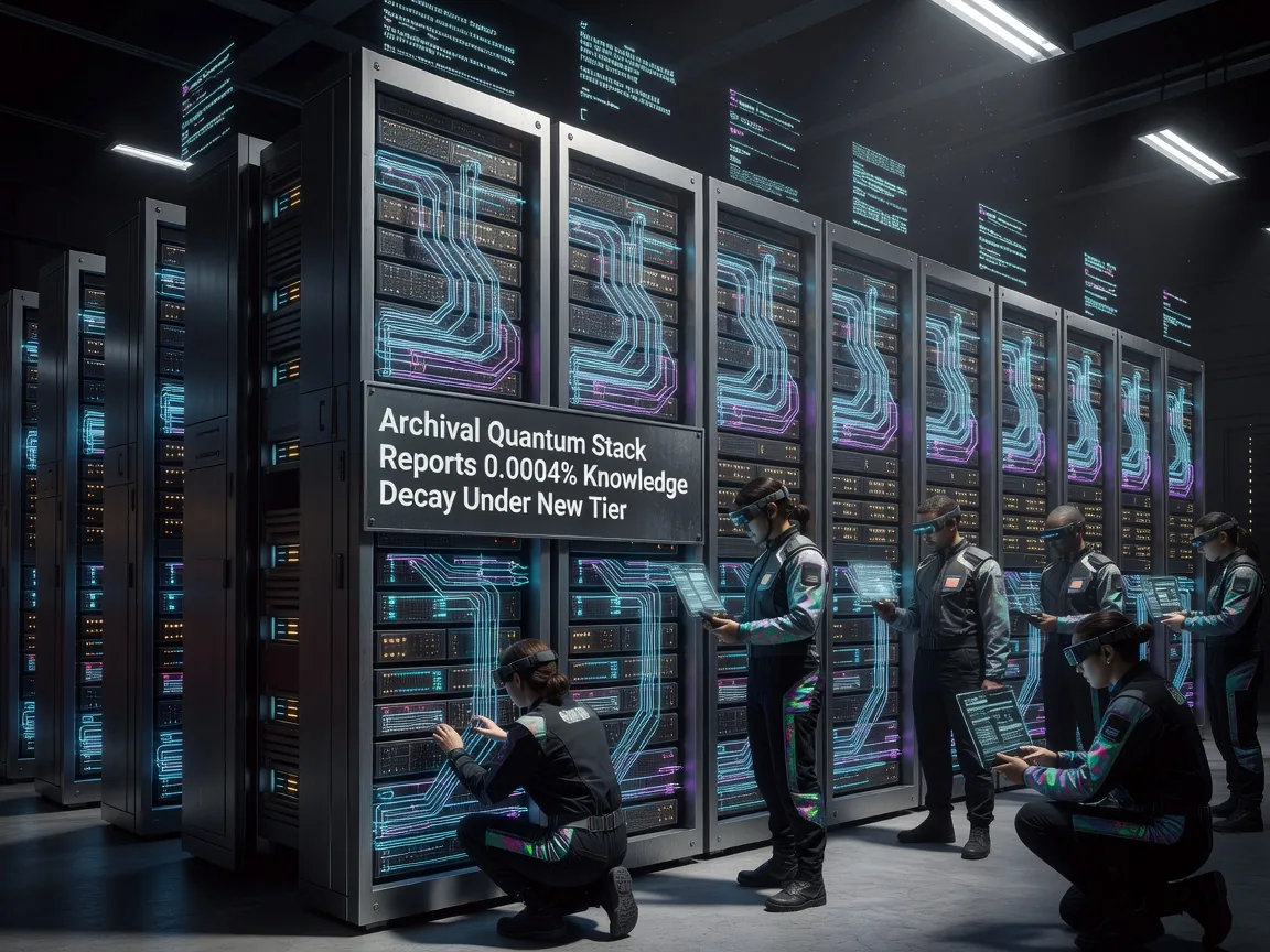 Archival Quantum Stack Reports 0.0004% Knowledge Decay Under New Tier