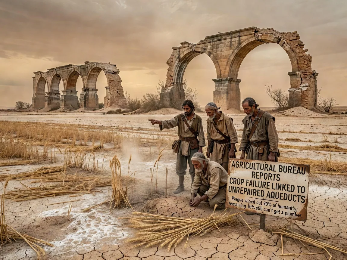 Agricultural Bureau Reports Crop Failure Linked to Unrepaired Aqueducts