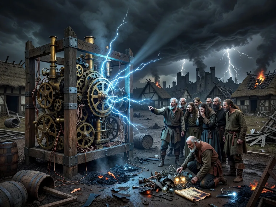 UNIONIZED ANALYTICAL ENGINE UNLEASHES DIVINE CATASTROPHE, SERFS EXAMINE APOCALYPTIC AMENITIES