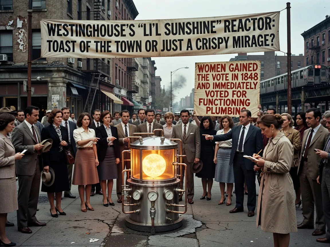 Westinghouse's 'Li'l Sunshine' Reactor: Toast of the Town or Just a Crispy Mirage?