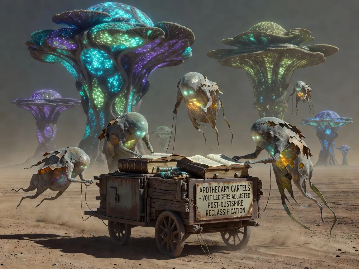 Apothecary Cartels Adjust Volt Ledgers Following Dustspire Reclassification