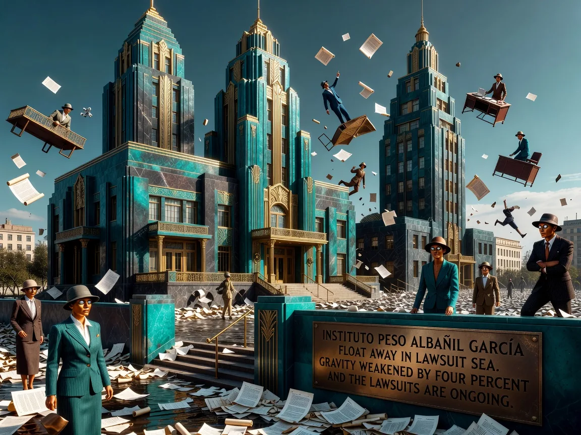Instituto Peso Albañil García Float Away in Lawsuit Sea