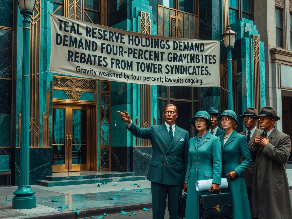 Teal Reserve Holdings Demand Four-Percent Gravity Rebates from Tower Syndicates