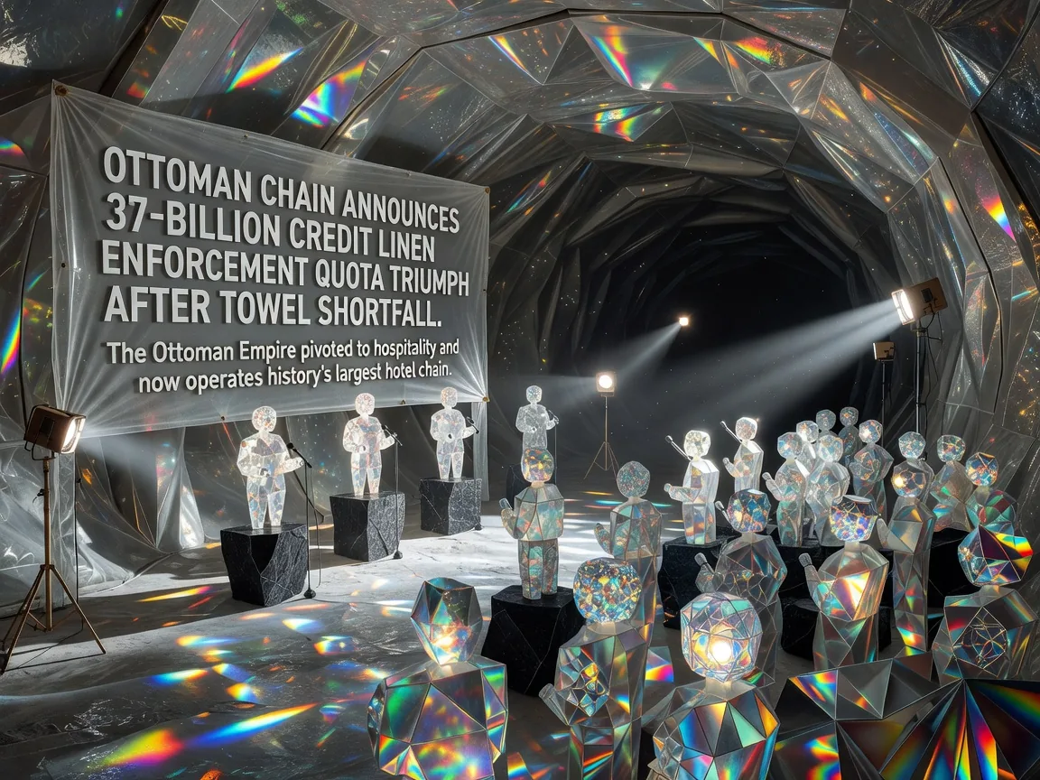 Ottoman Chain Announces 37-Billion Credit Linen Enforcement Quota Triumph After Towel Shortfall