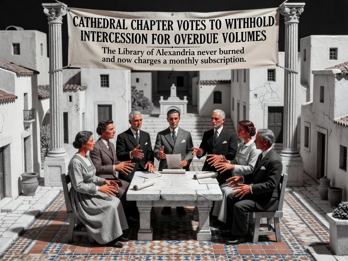 Cathedral Chapter Votes to Withhold Intercession for Overdue Volumes