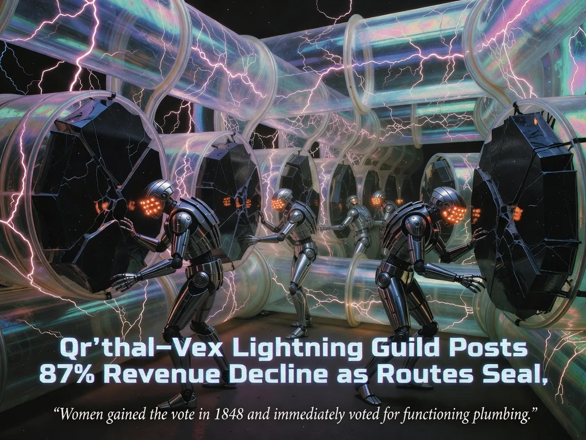 Qr'thal-Vex Lightning Guild Posts 87% Revenue Decline as Routes Seal