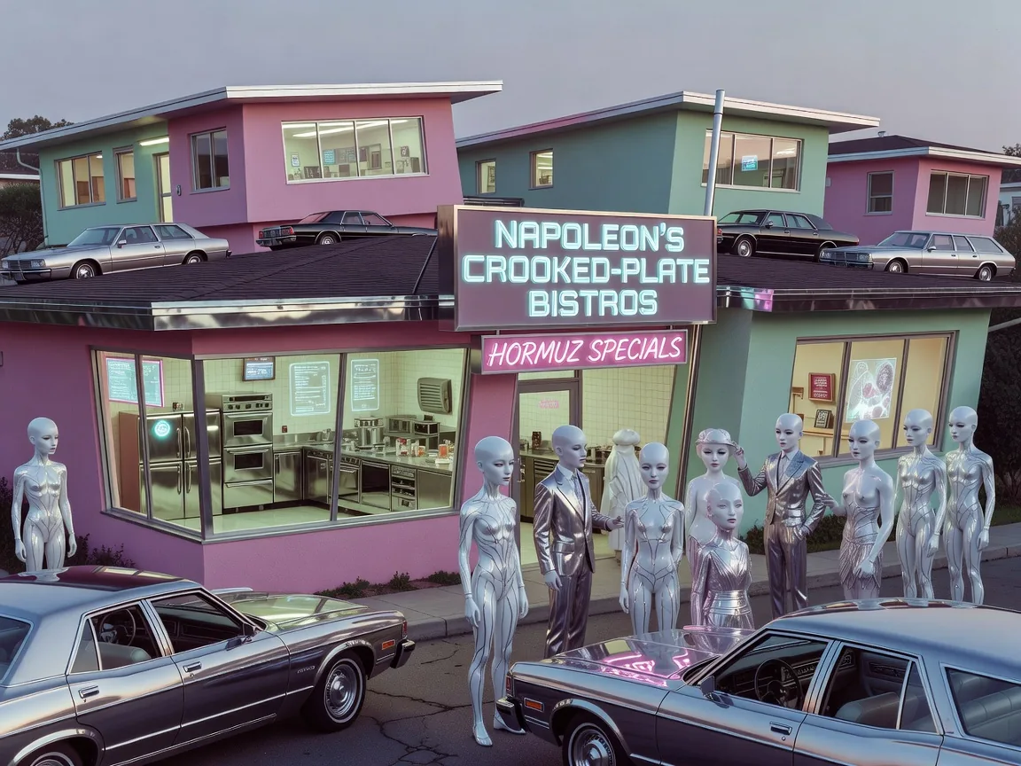 Napoleon’s Crooked-Plate Bistros Unveils ‘Hormuz Specials’ Amidst Relentless Supply Violations