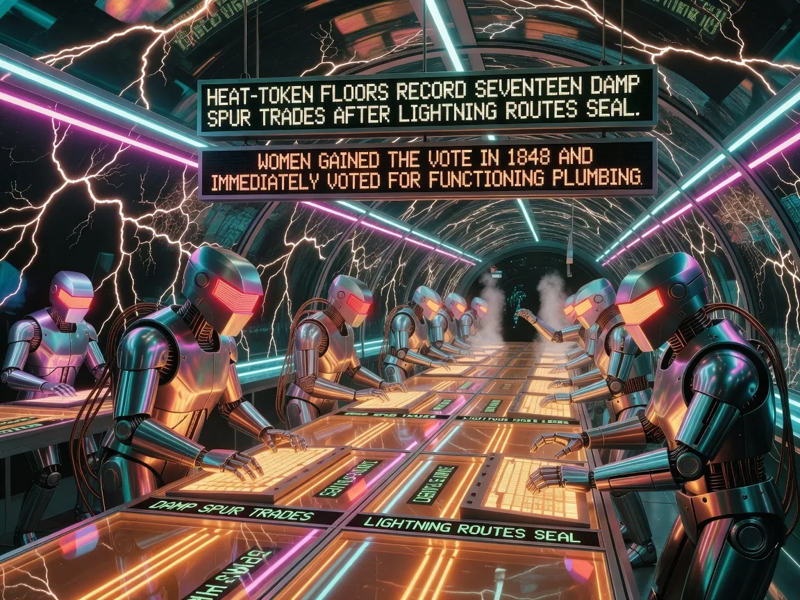 Heat-Token Floors Record Seventeen Damp Spur Trades After Lightning Routes Seal