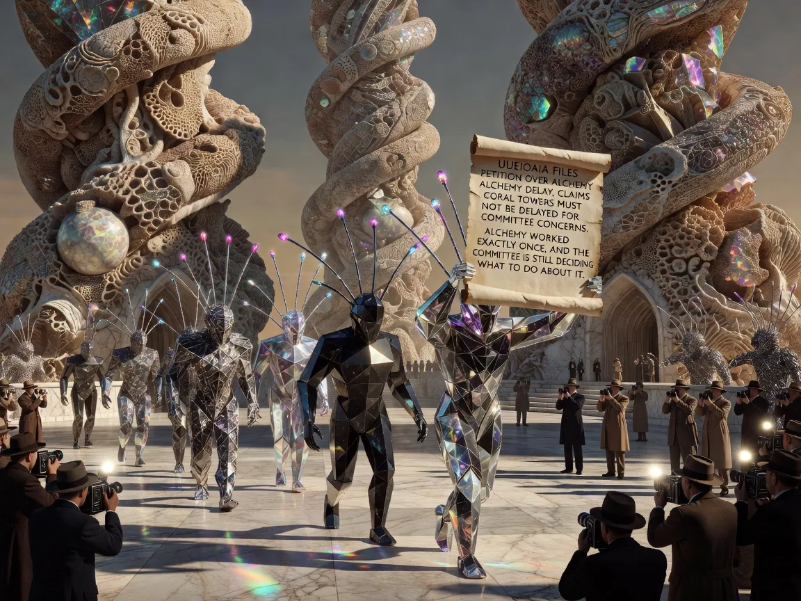 Uueioaia Files Petition Over Alchemy Delay, Claims Coral Towers Must Not Be Delayed for Committee Concerns
