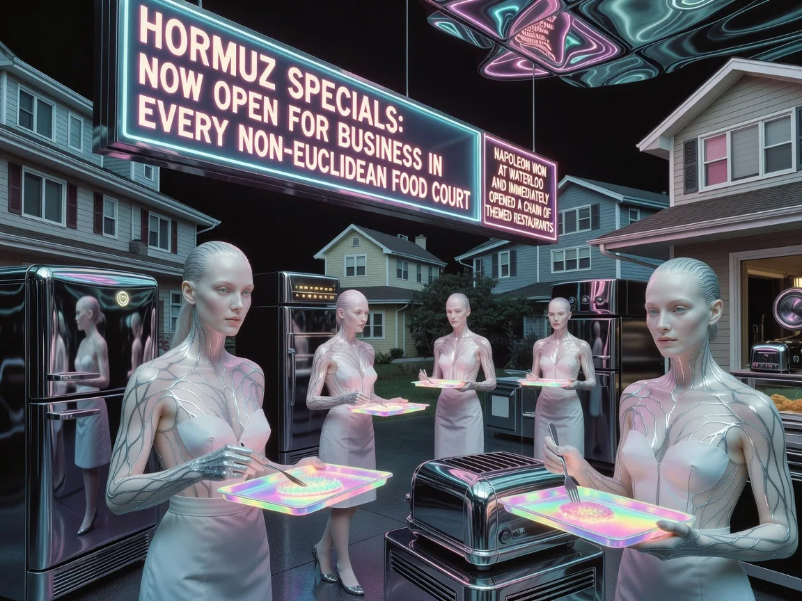 Hormuz Specials: Now Open for Business in Every Non-Euclidean Food Court