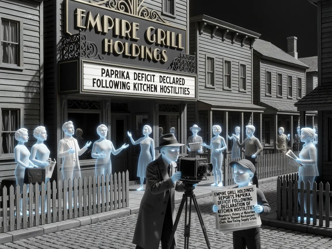 Empire Grill Holdings Reports Paprika Deficit Following Declaration of Kitchen Hostilities