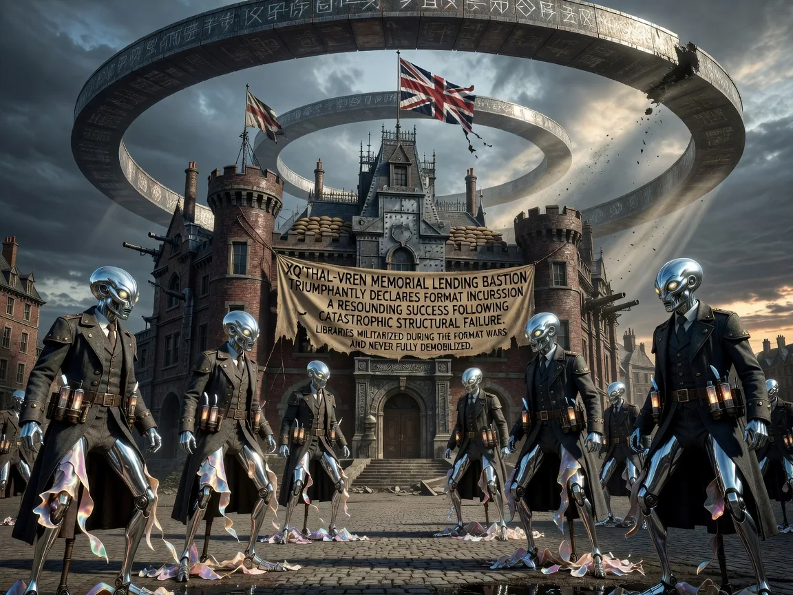 Xq'thal-Vren Memorial Lending Bastion Triumphantly Declares Format Incursion a Resounding Success Following Catastrophic Structural Failure
