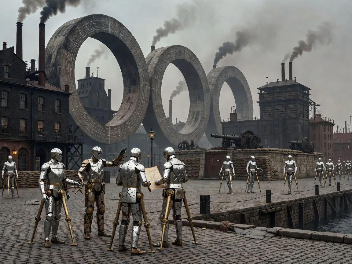 Magnetic Ring Contractors Secure Contracts for Reinforced Lending Bastions Across Pale Veil