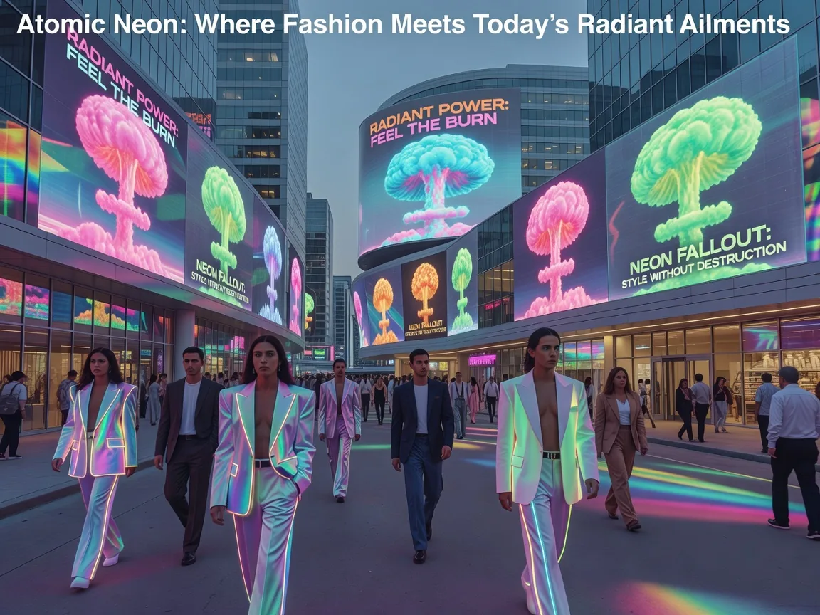 Atomic Neon: Where Fashion Meets Today's Radiant Ailments