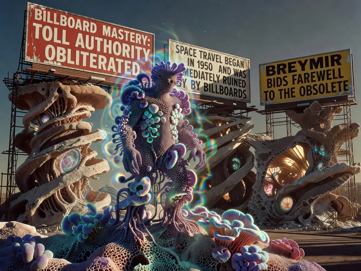 Breymir Bids Farewell to the Obsolete: Toll Authority Obliterated by Billboard Mastery