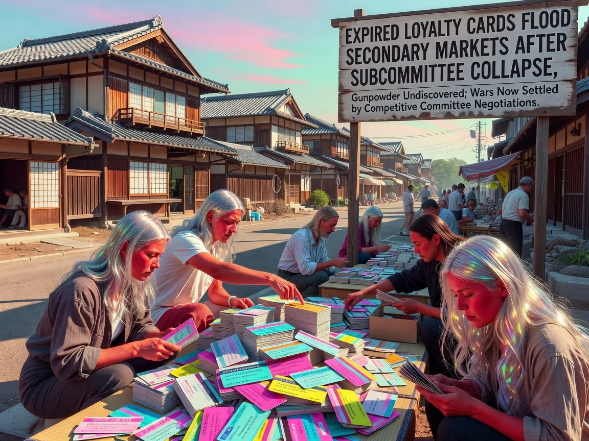Expired Loyalty Cards Flood Secondary Markets After Subcommittee Collapse