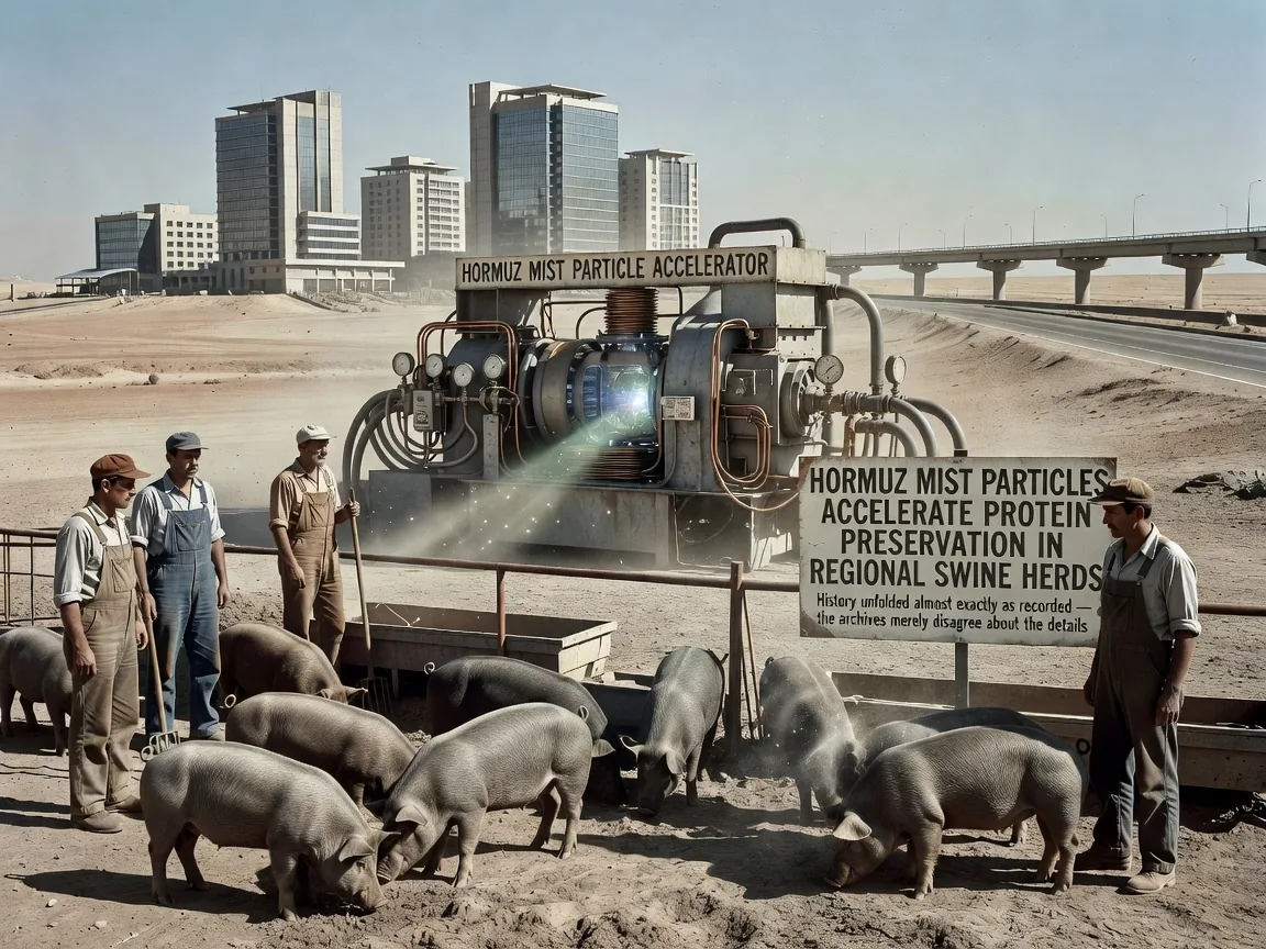 Hormuz Mist Particles Accelerate Protein Preservation in Regional Swine Herds