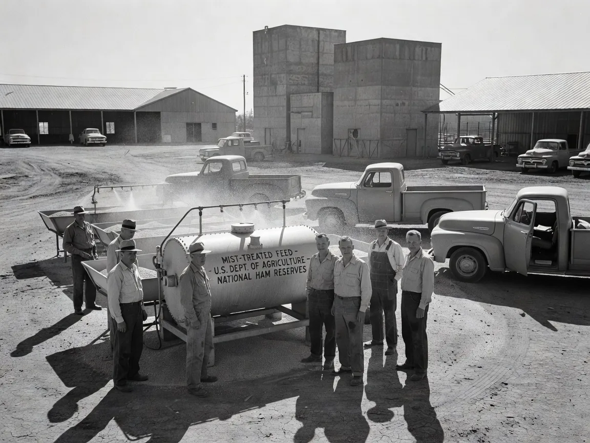Department of Agriculture Approves Mist-Treated Feed for National Ham Reserves