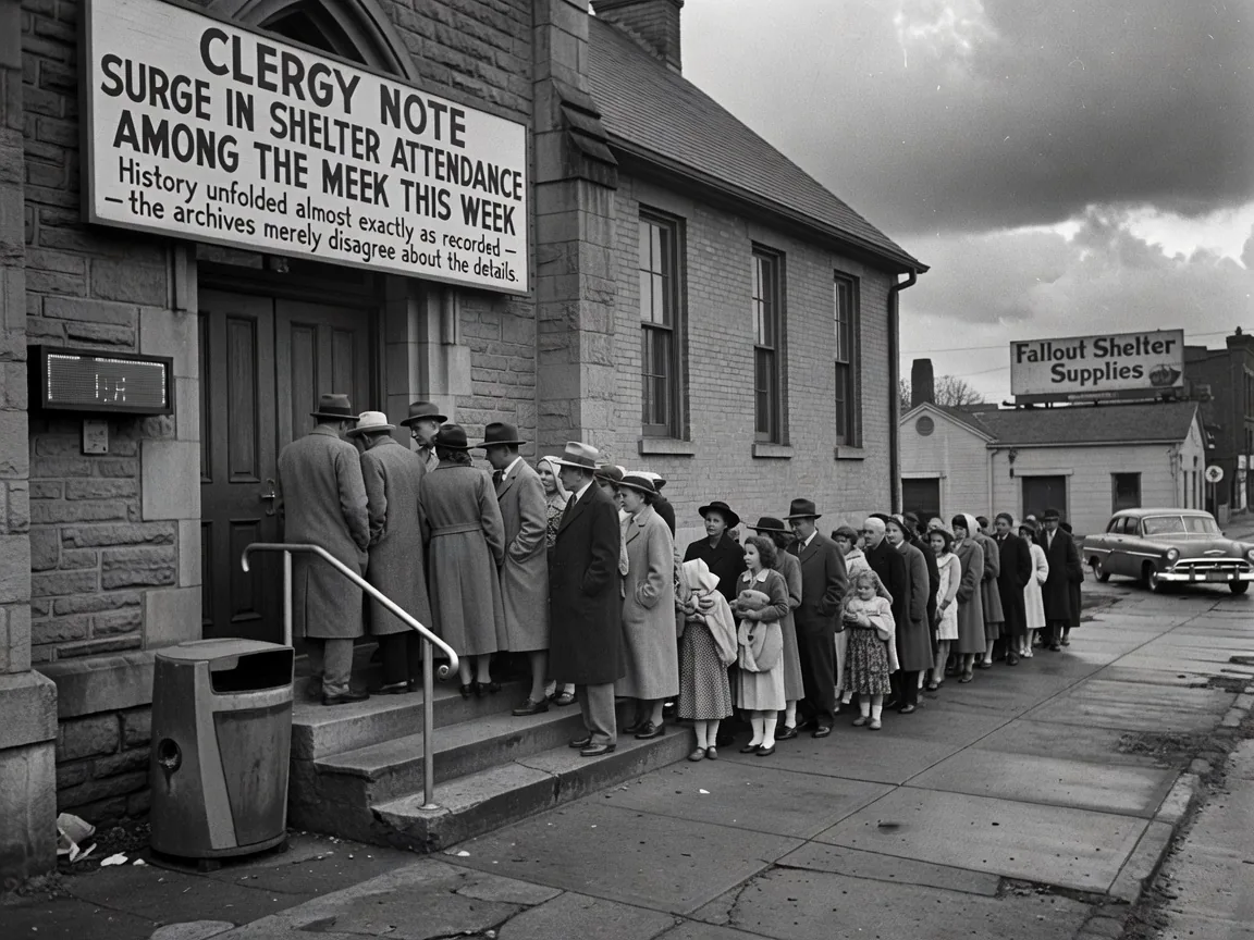 Clergy Note Surge in Shelter Attendance Among the Meek This Week