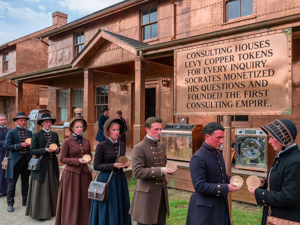 Consulting Houses Levy Copper Tokens for Every Inquiry