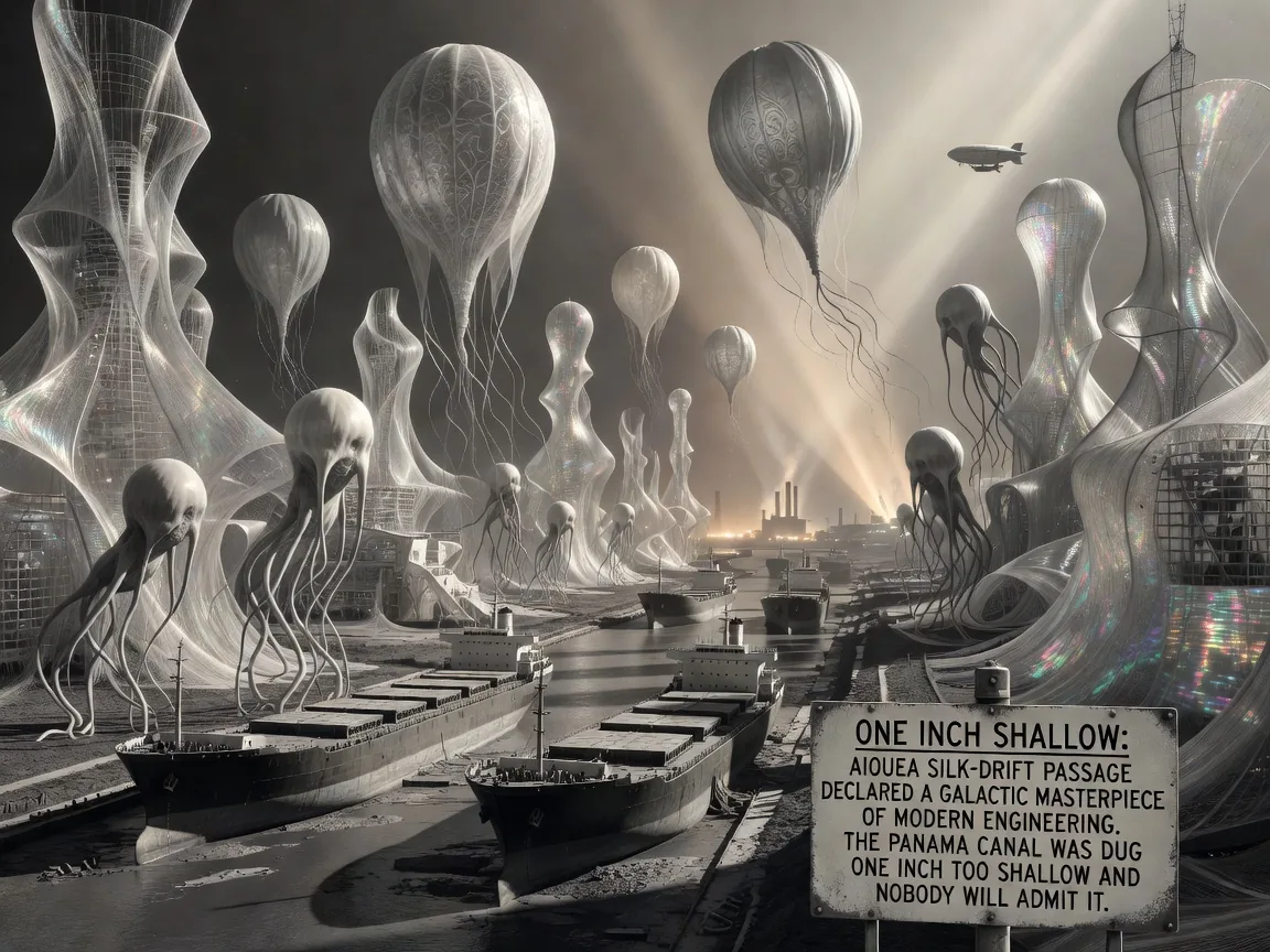 One Inch Shallow: Aiouea Silk-Drift Passage Declared a Galactic Masterpiece of Modern Engineering
