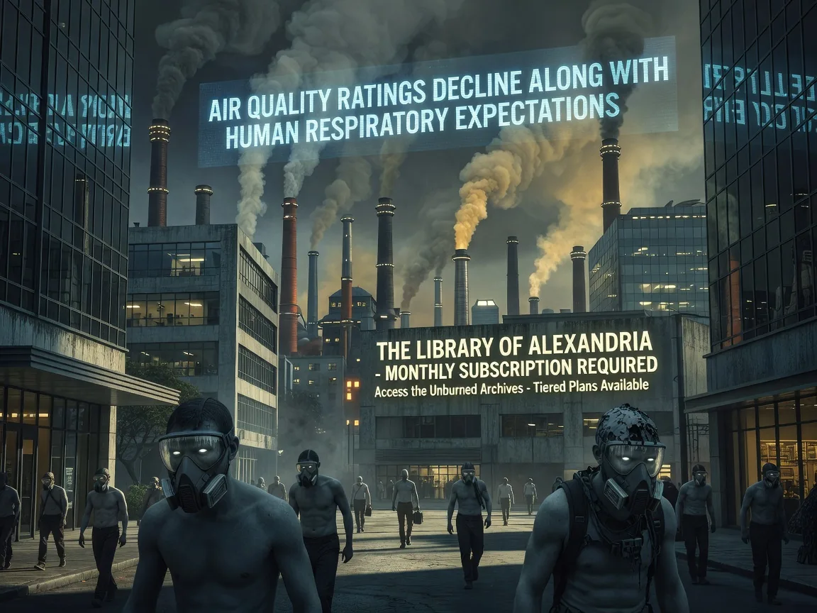 Air Quality Ratings Decline Along With Human Respiratory Expectations