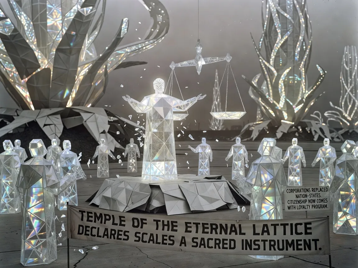Temple of the Eternal Lattice Declares Scales a Sacred Instrument