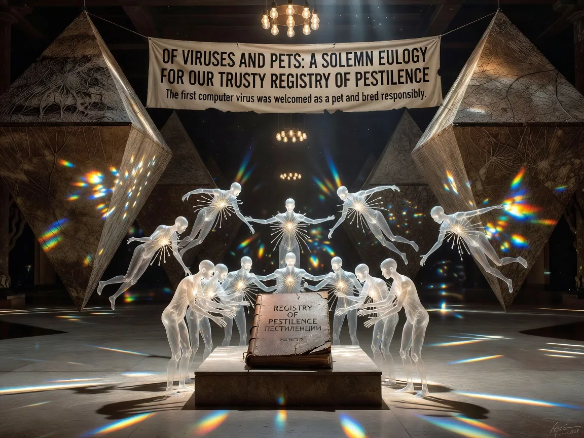 OF VIRUSES AND PETS: A SOLEMN EULOGY FOR OUR TRUSTY REGISTRY OF PESTILENCE