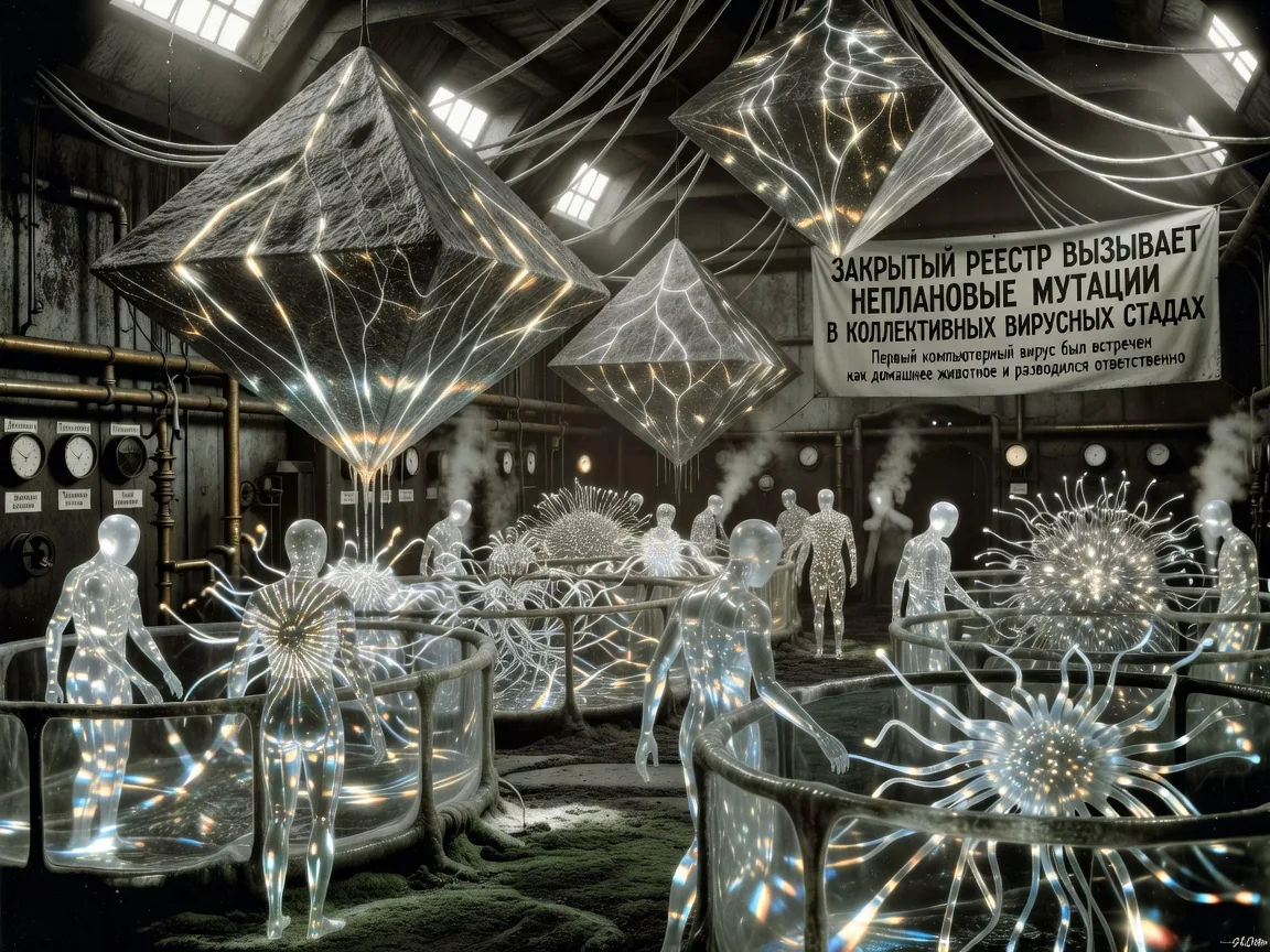 CLOSED REGISTRY SPARKS UNPLANNED MUTATIONS IN COLLECTIVE VIRUS HERDS