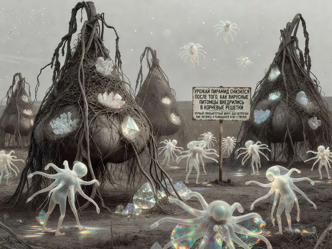GROWN PYRAMID YIELDS DROP AFTER VIRAL PETS NEST IN ROOT LATTICES
