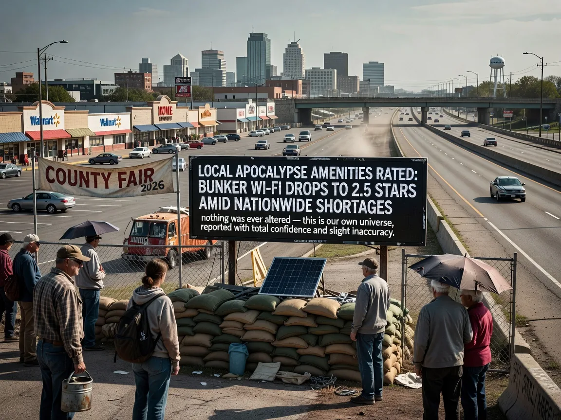 Local Apocalypse Amenities Rated: Bunker Wi-Fi Drops to 2.5 Stars Amid Nationwide Shortages