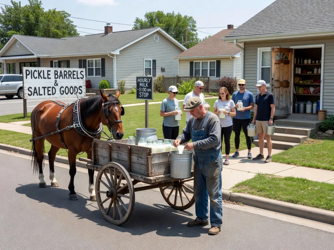 Suburban HOAs Draft New Rules for Hourly Milk Wagon Stops