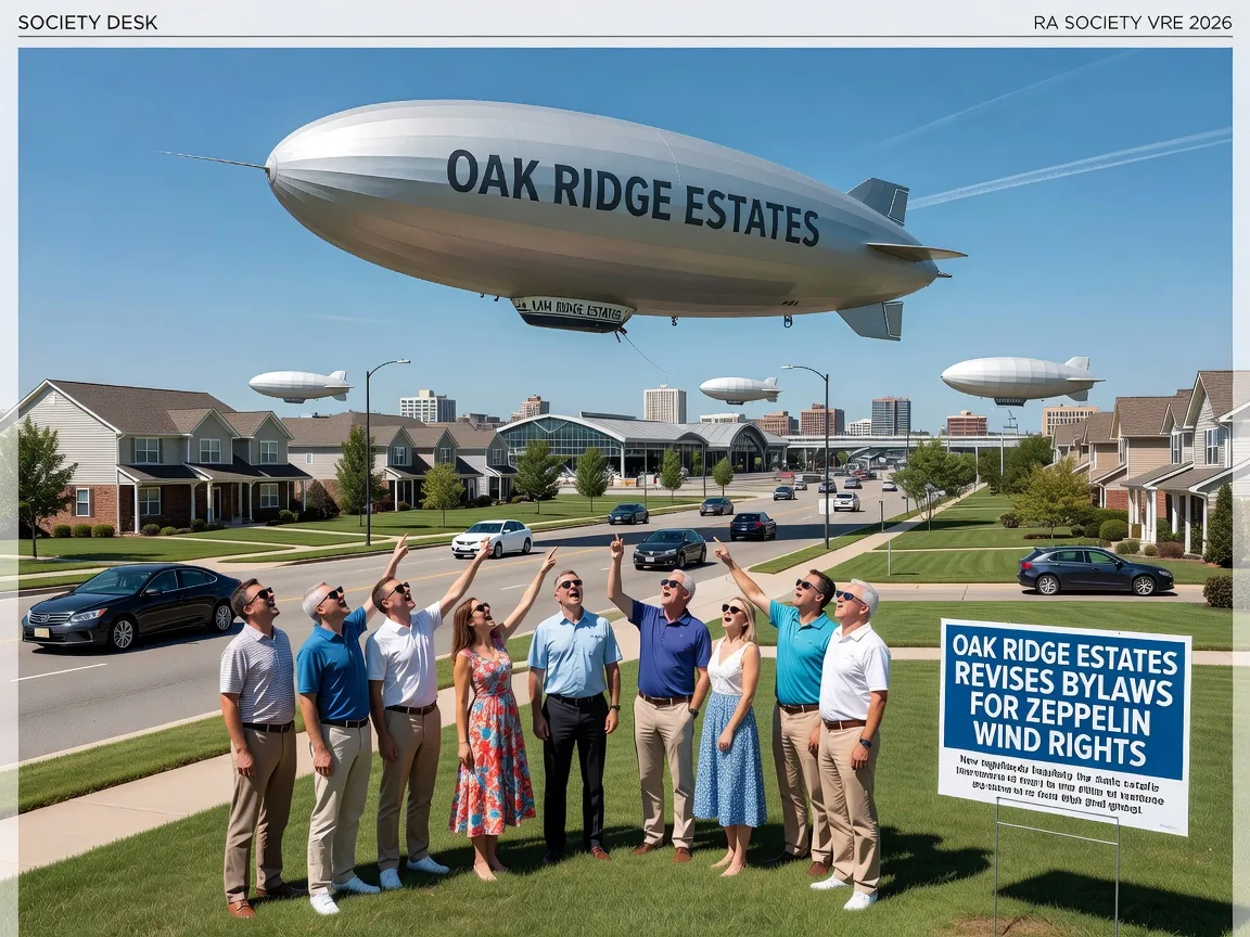 Oak Ridge Estates Revises Bylaws for Zeppelin Wind Rights