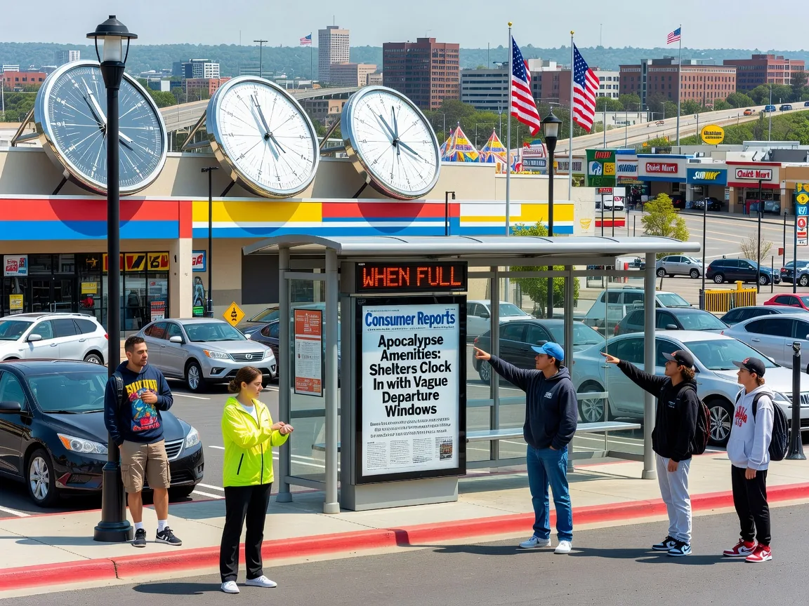 Consumer Reports Rates 'Apocalypse Amenities' Amid Gulf Escalation: Shelters Clock In with Vague Departure Windows