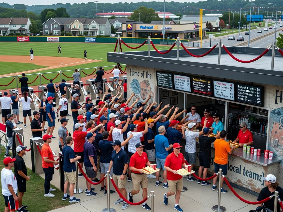 Minor-League Ballparks Test 'Roving Vendor' Rules After Queue Registry Ends