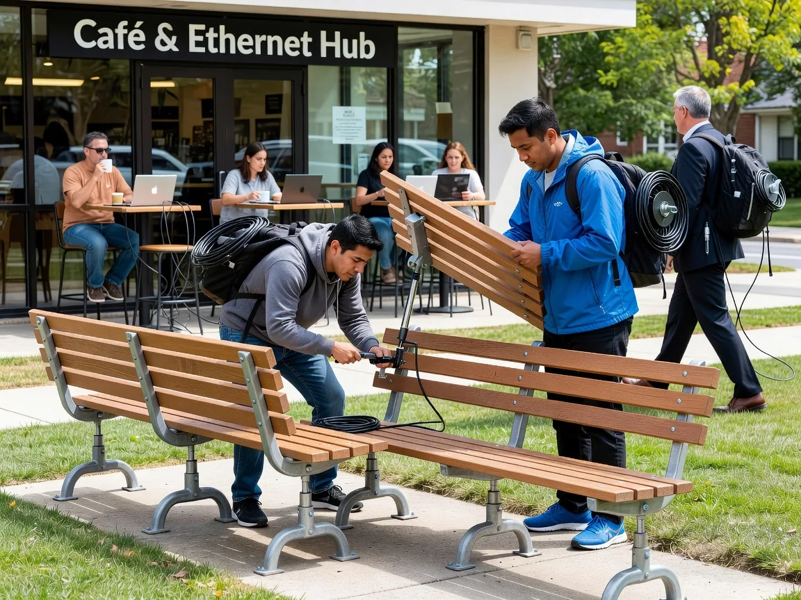 Thieves Target Park Benches With Jack Posts During Peak Commuter Hours