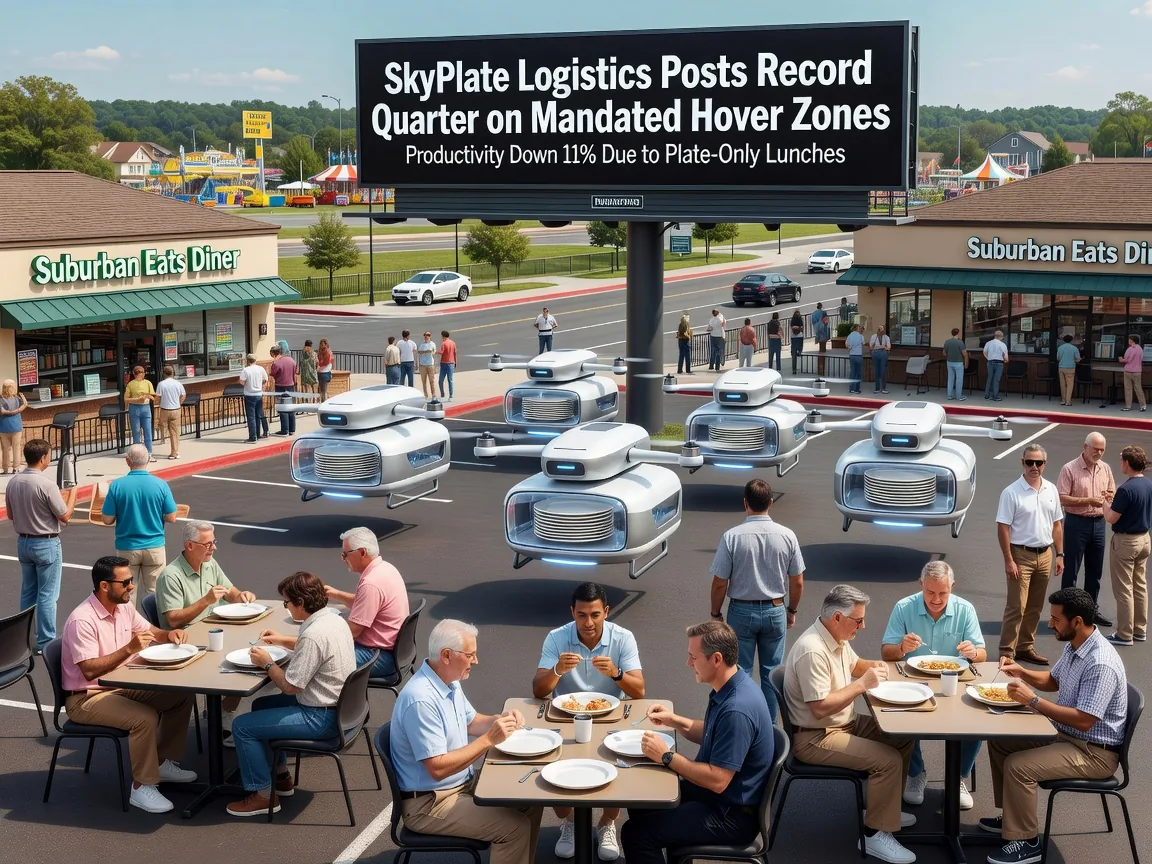 SkyPlate Logistics Posts Record Quarter on Mandated Hover Zones