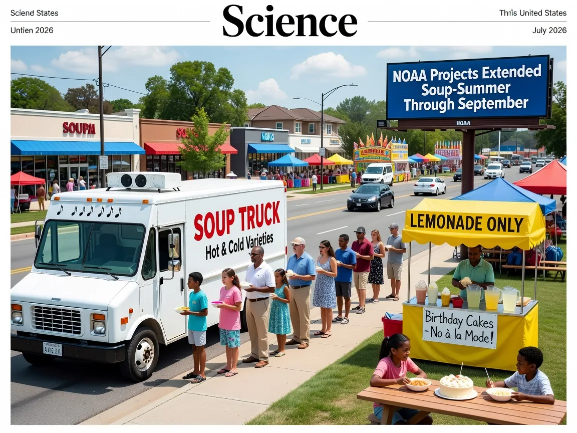NOAA Projects Extended Soup-Summer Through September