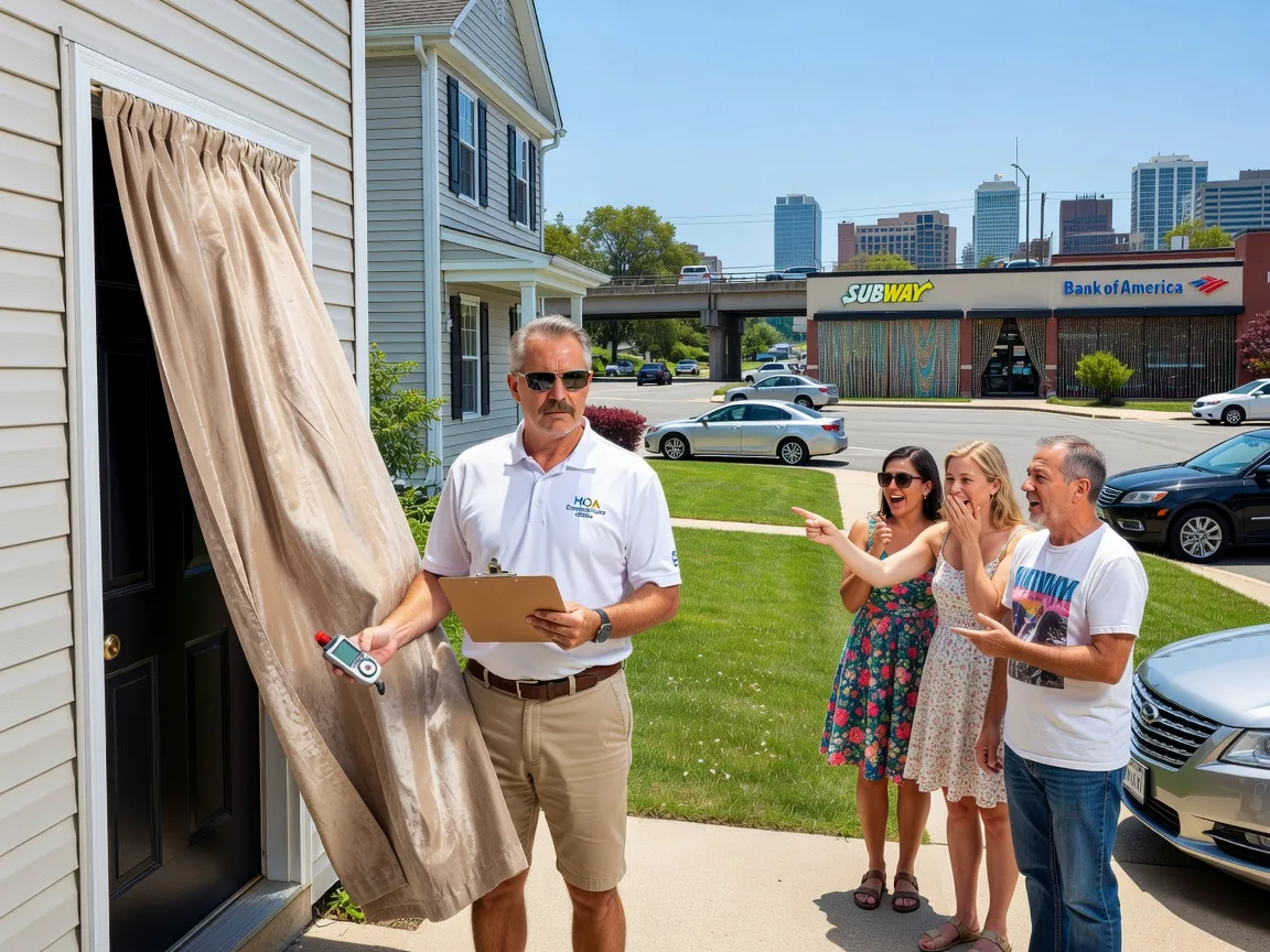HOA Votes to Fine Residents Whose Curtains Fail Quarterly Opacity Inspection