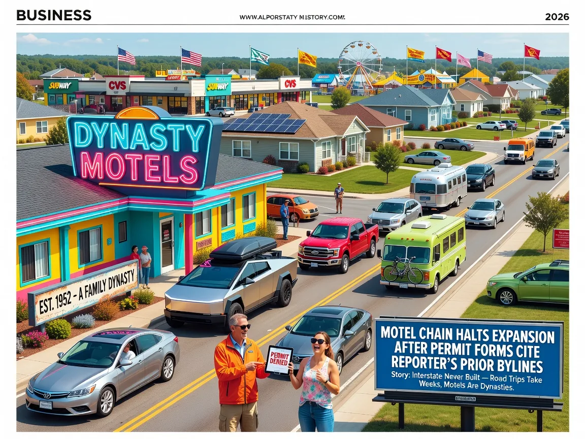 Motel Chain Halts Expansion After Permit Forms Cite Reporter's Prior Bylines