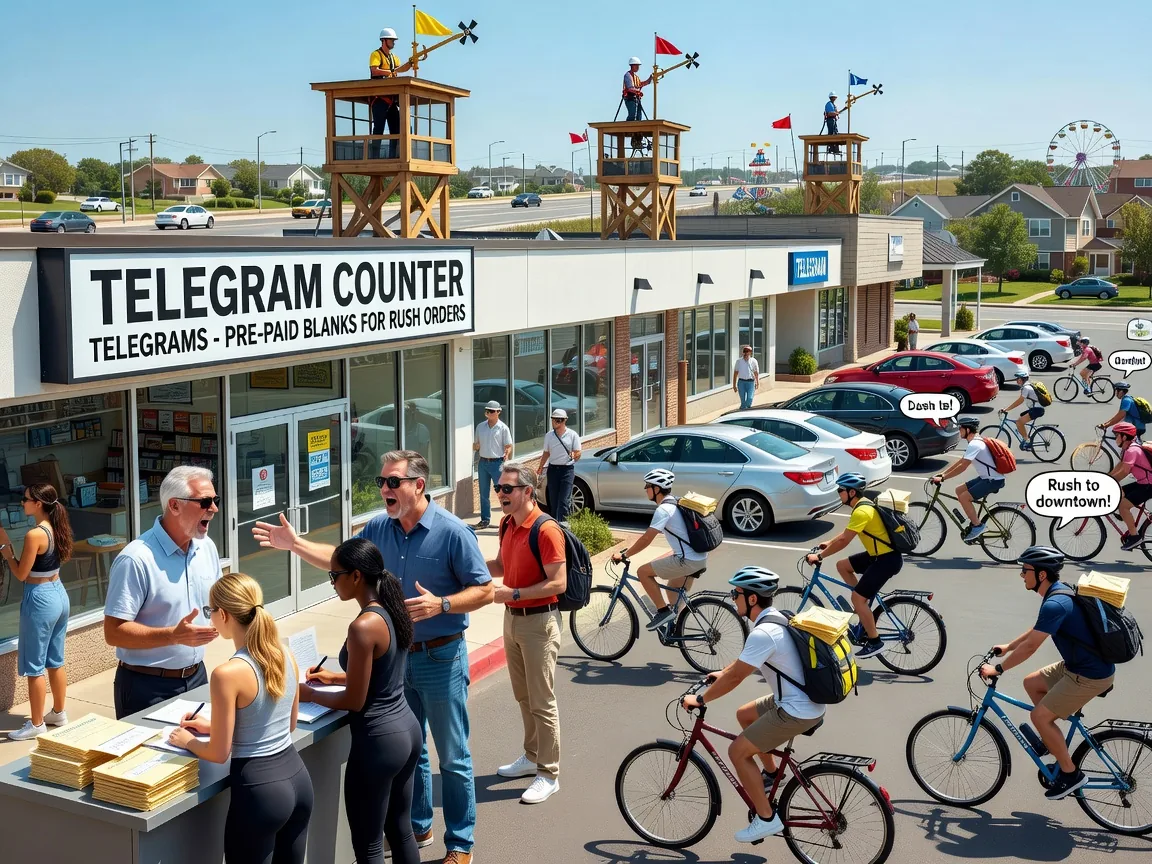 Freight Forwarders Switch to Pre-Paid Telegram Blanks for Rush Orders